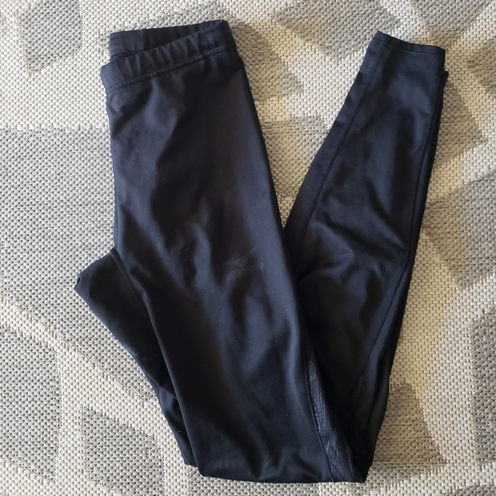 Black Workout Zip-up Leggings